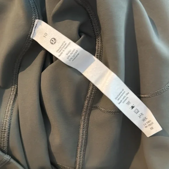 Lululemon Wunder Under High-Rise Tight 25" *Luxtreme Grey Sage Size 10 28 - Picture 5 of 6